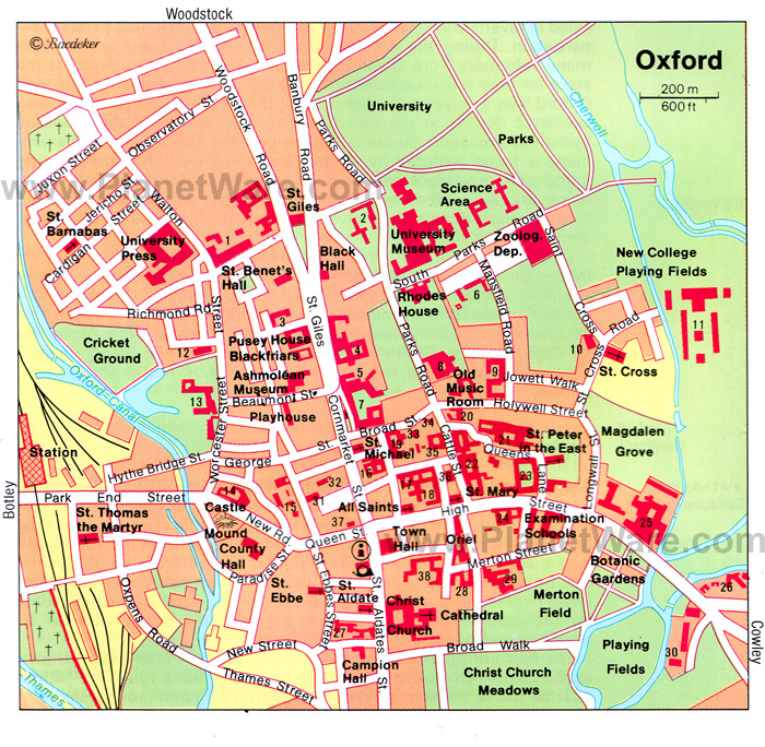 oxford map
