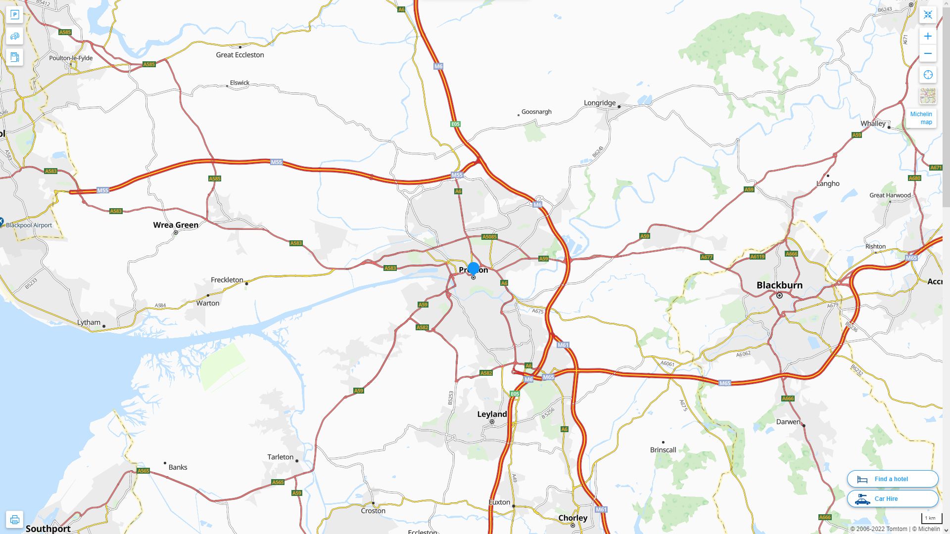 Preston Map