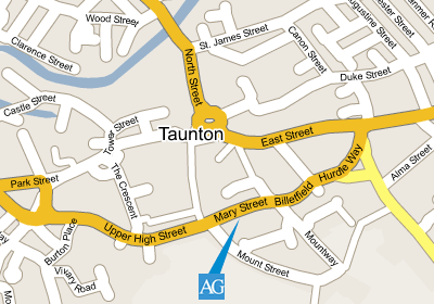 taunton map