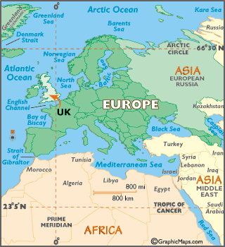 uk eu map