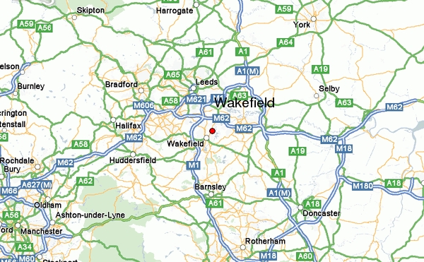 wakefield map