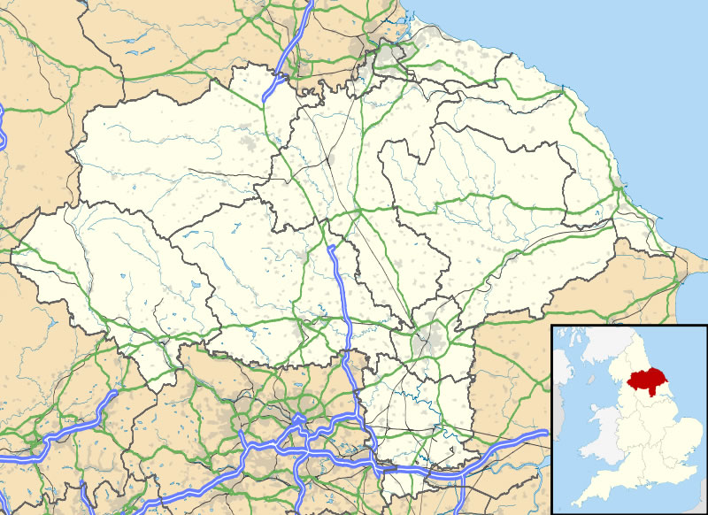 map of York