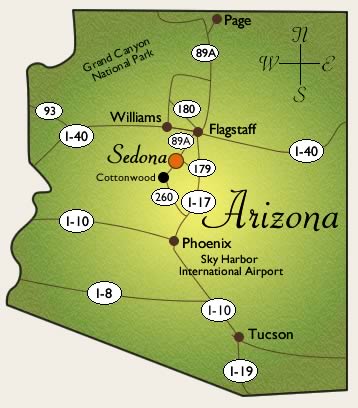 arizona map