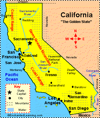 Maps of California