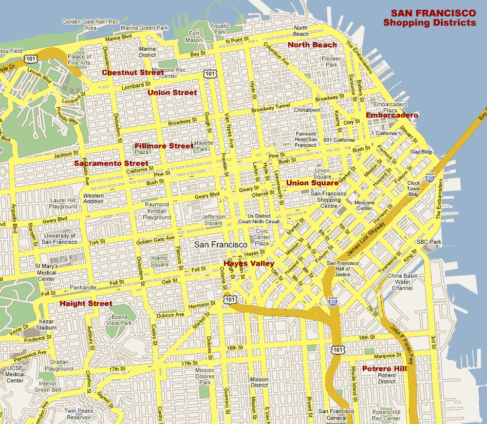 san francisco map