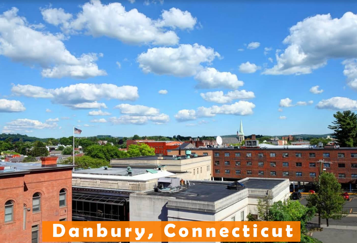 Danbury Connecticut Map