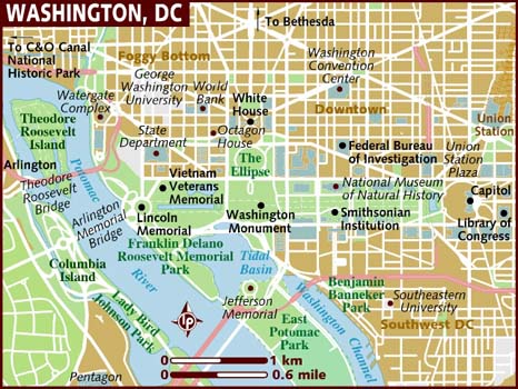 Washington DC Map