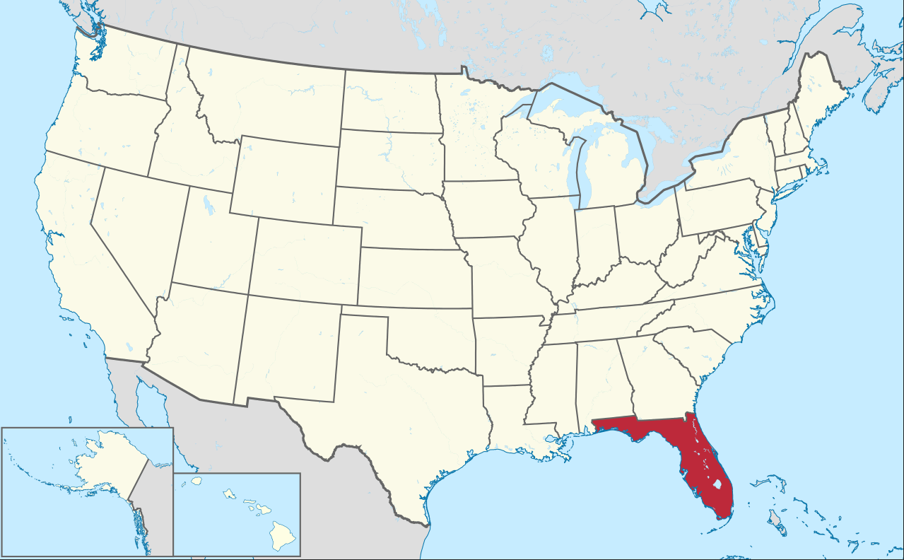 Florida Map USA
