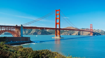 golden gate bridge san francisco california usa