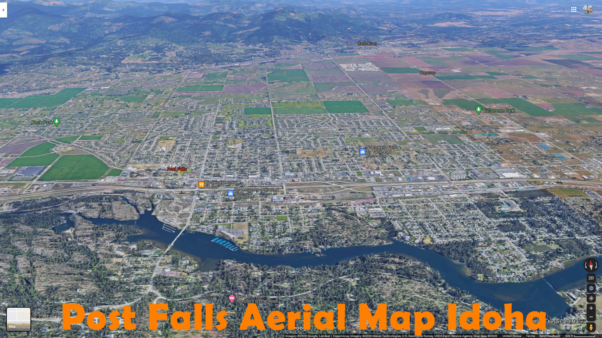 Post Falls Zip Code Post Falls, Idaho Map