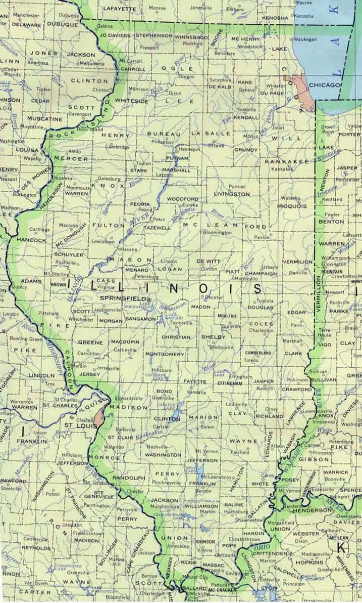 Illinois Map