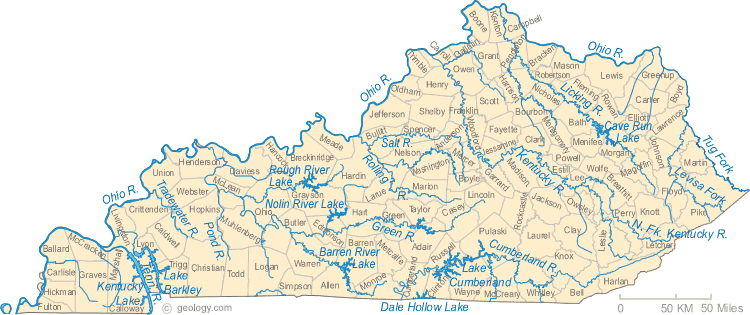 kentucky rivers map