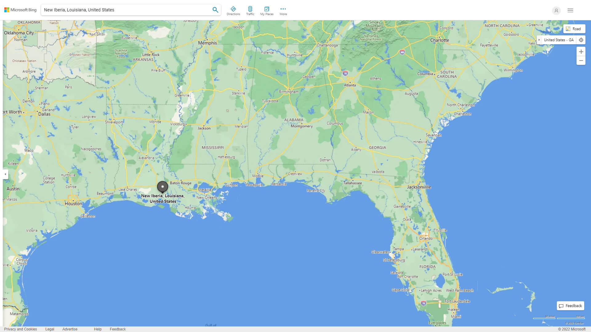 70560 Zip Code New Iberia, Louisiana Map