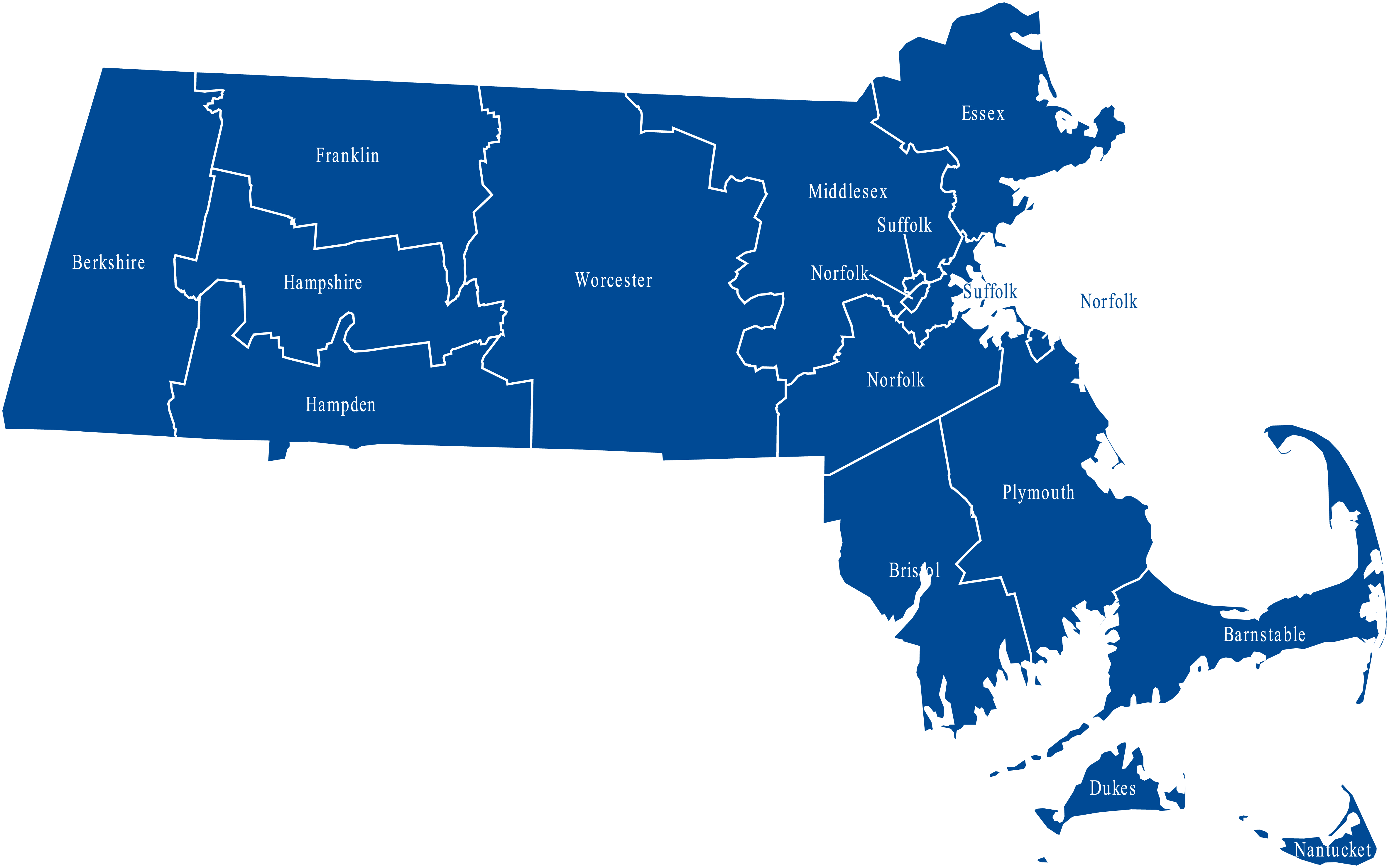 Map Of Massachusetts