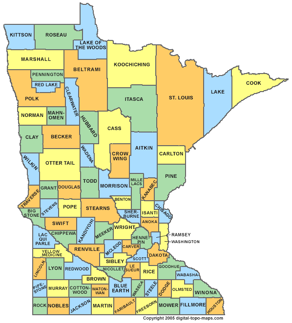 minnesota county road maps Minnesota Road Map minnesota county road maps