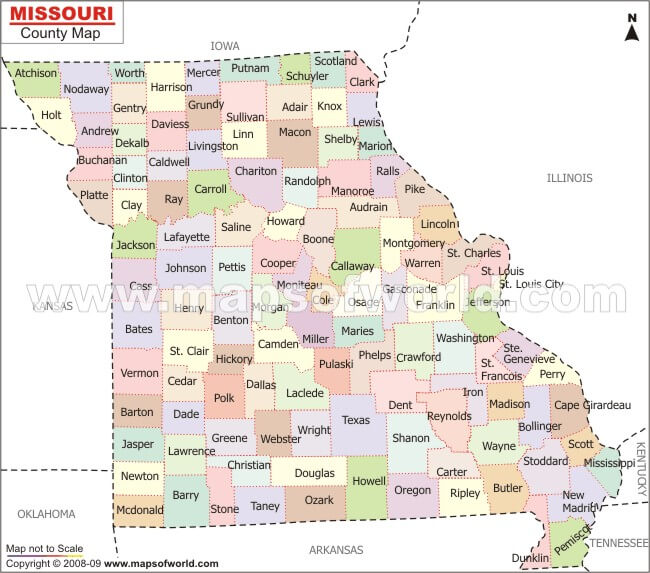 Missouri Map