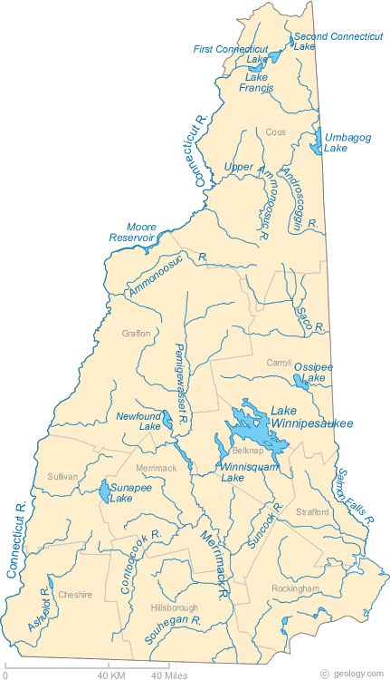 new hampshire rivers map