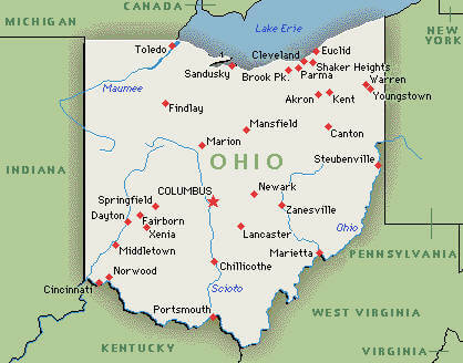 Ohio Map