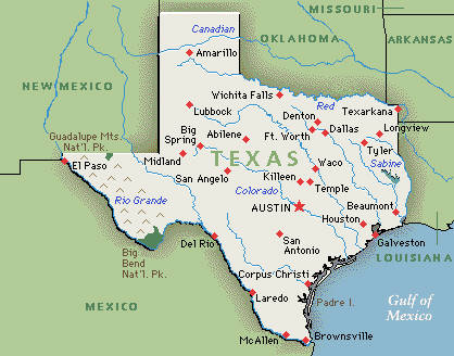 carrollton texas state map