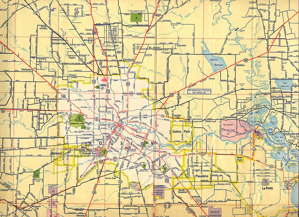 houston city map