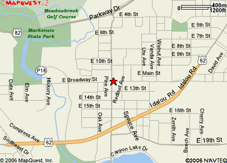 downtown lubbock map