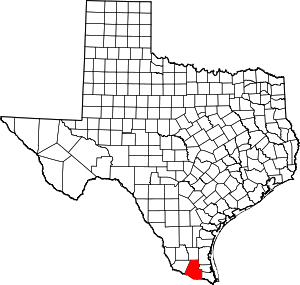 mcallen map texas county