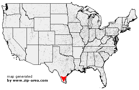 mcallen map usa population