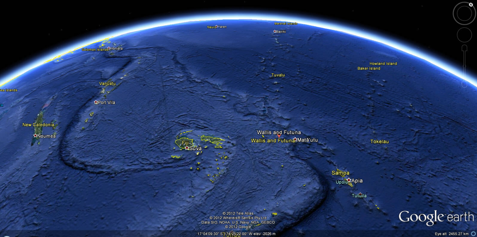 Wallis and Futuna Map