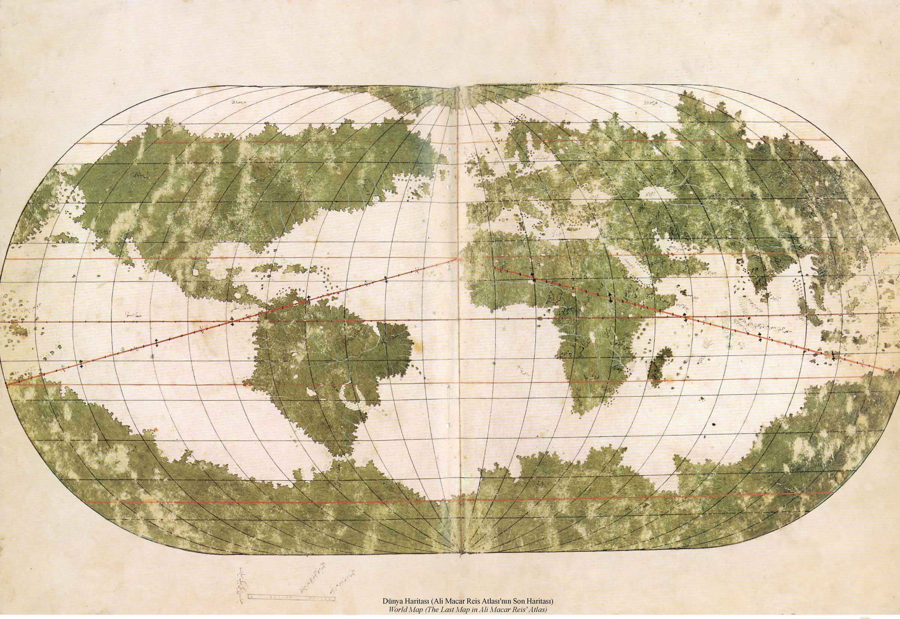 Ali Macar Reis World Map
