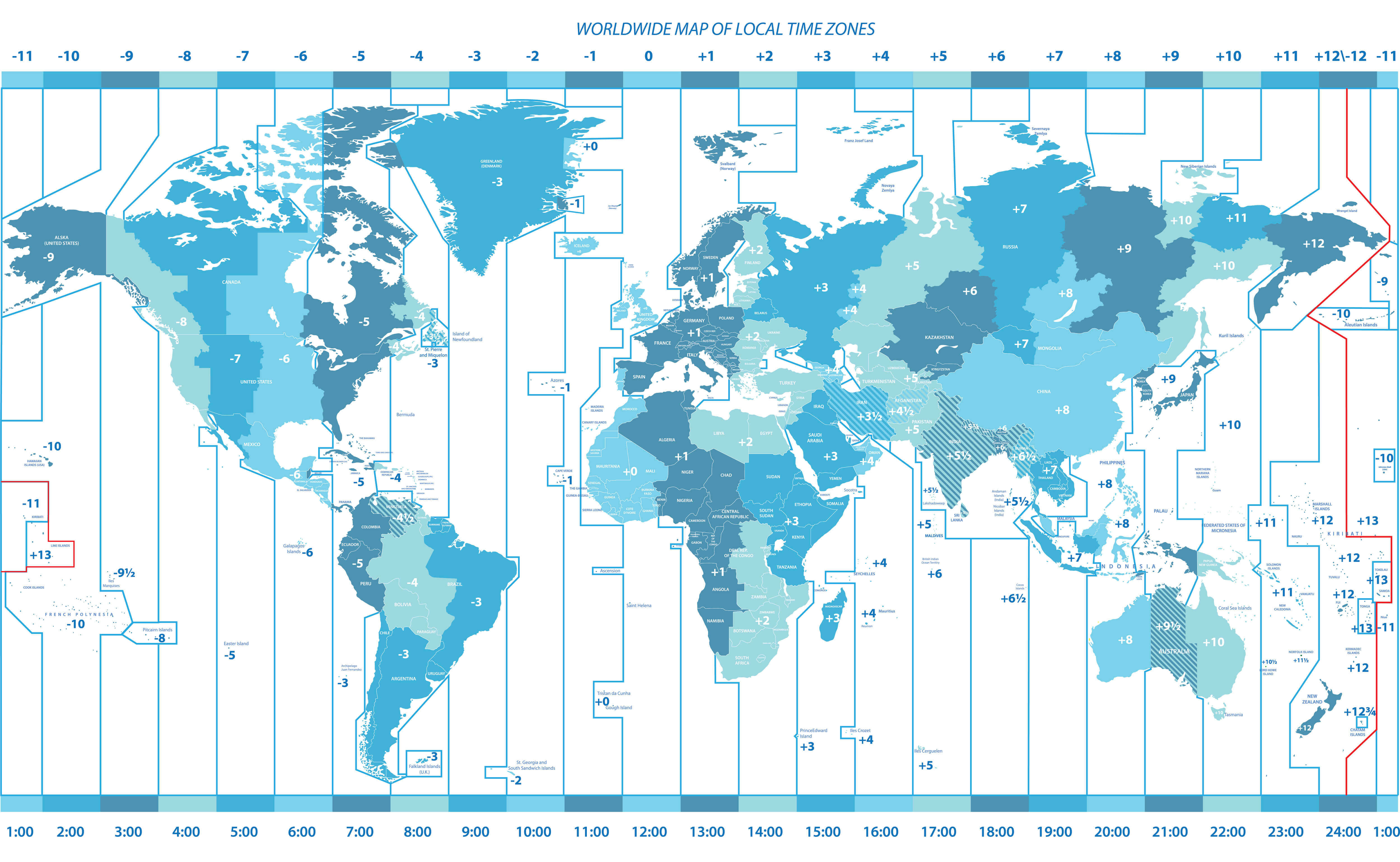 World Clock Time Zones Map At Gabriela Veatch Blog