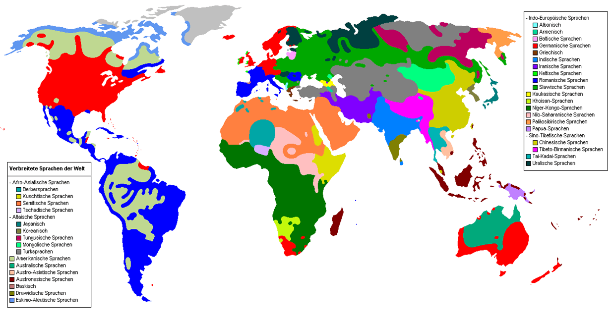 World Dialect Map