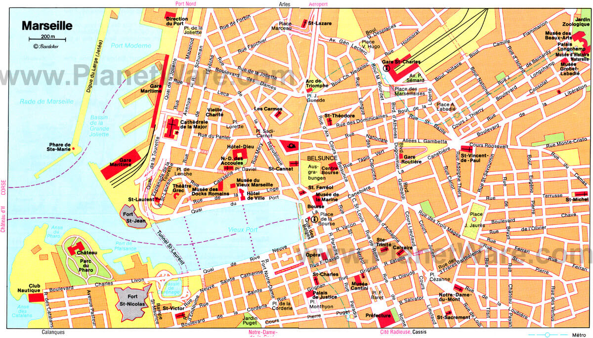 marseilles street map